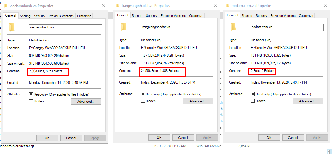 số file