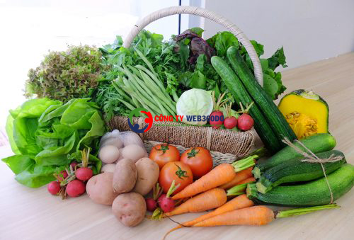 Thiết kế website bán rau củ hổ trợ dịch covid-19