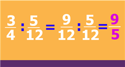 picture of chia phân số bằng cách quy đồng mẫu số
